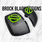 A set of Ancient bag or lower pod Speaker Grill Cover Guard