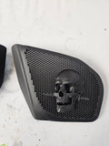 98 to 2024 Road Glide 3D skull and dagger speakers grill covers set