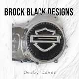 3D Shield themed riveted derby cover