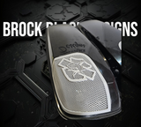 14-24 Harley Davidson bag lid Speaker Grill Cover shark theme