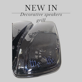 24+ Harley Davidson bag lid Speaker Grill Cover We the People