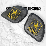 98-2024 Road Glide 3D Army speakers grill covers set