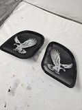 98-2024 Road Glide 3D Eagle speakers grill covers set