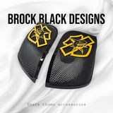 14-24 Harley Davidson bag lid Speaker Grill Cover shark theme