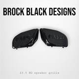 98 to 2024 Road Glide 3D FAFO speakers grill covers set