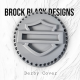 3D Shield themed riveted derby cover