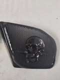 98 to 2024 Road Glide 3D skull and dagger speakers grill covers set
