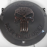 A set of Indian Punisher Dont Tread on me theme speakers grill covers