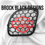 98-2024 Road Glide 3D shark speakers grill covers set