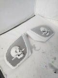 98 to 2024 Road Glide 3D skull and dagger speakers grill covers set
