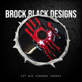 117 air cleaner insert 3D belief themed