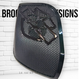 14-24 Harley Davidson bag lid Speaker Grill Cover shark theme