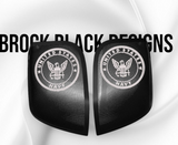 24+ Harley Davidson bag lid Speaker Grill Cover Navy