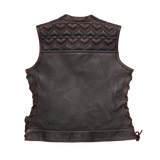 Rosie Women’s Motorcycle Leather Vest