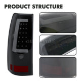2003-2006 Chevrolet Silverado 1500 LED Tube Smoke Tail Lights