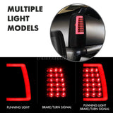 2003-2006 Chevrolet Silverado 1500 LED Tube Smoke Tail Lights