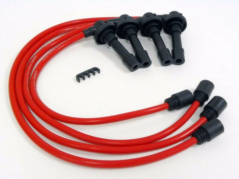 1995-1999 MITSUBISHI ECLIPSE GSX GST TURBO 4G63T 10.2MM RACE SPARK PLUG WIRE SET  2.0L TURBO ENGINES RED or BLUE / PART # WIWTLT95