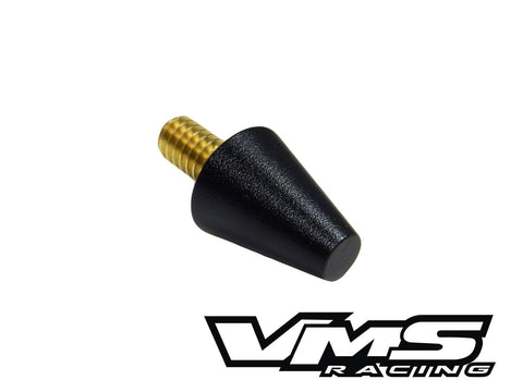 BILLET ALUMINUM EXTREME SHORT ANTENNA KIT .70" INCHES (18MM) LONG BLACK / PART # SAB18