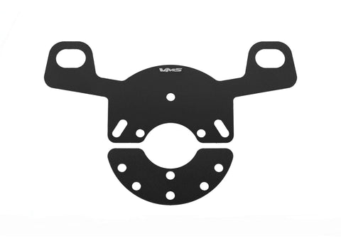 DUAL (2) PUSH BUTTON ADAPTER PLATE BRACKET KIT FOR VMS ALUMINUM RACING COMPETITION ULTRA LIGHTWEIGHT STEERING WHEELS 6/5/3 BOLT PATTERN for APEX GLADIATOR  FURY and PRODIGY for TRANSBRAKE/LINE LOCK / PART # SW170