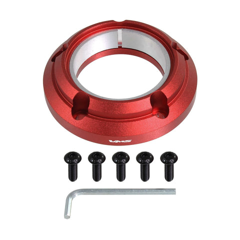 HORN ADAPTER RING KIT FOR 6 and 5 BOLT HUBS for use on VMS RACING ALUMINUM STEERING WHEELS: APEX GLADIATOR  FURY and PRODIGY / PART # SW600 (5 BOLT) or SW700 (6 BOLT)