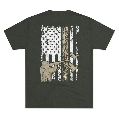 American Waterfowl -  Tri-Blend Crew Tee