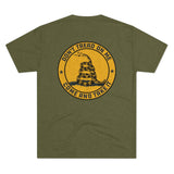 Don't Tread On Me Tri-Blend Crew Tee
