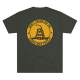 Don't Tread On Me Tri-Blend Crew Tee