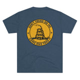 Don't Tread On Me Tri-Blend Crew Tee