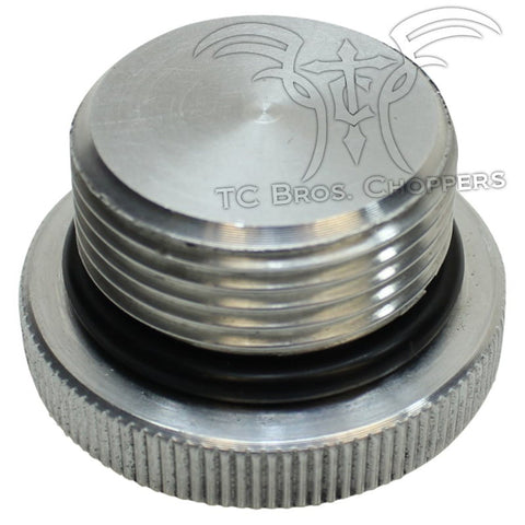 TC Bros Aluminum Filler Cap for Oil or Gas Tanks - Unvented
