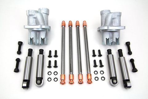 Tappet Block Kit with Lifters and Pushrod Kit - V-Twin Mfg.