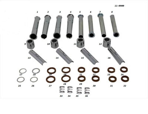 Pushrod Cover Kit - V-Twin Mfg.