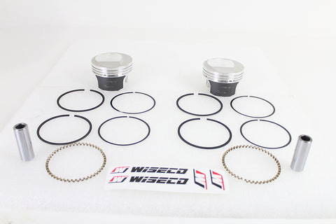 Wiseco Tracker Series Piston Set .010 Oversize - V-Twin Mfg.