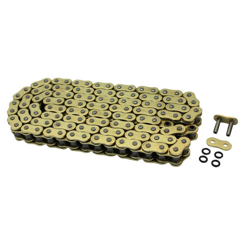 TC Bros. 530 Gold Heavy Duty X-Ring Motorcycle Chain 120 Links