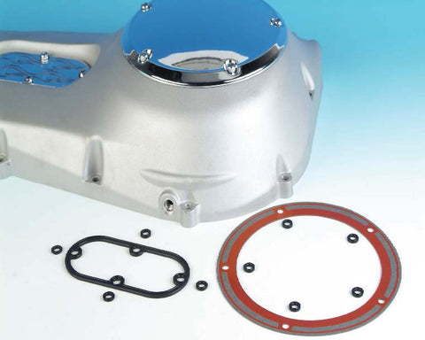 James Primary Inspection and Derby Cover Gasket Kit - V-Twin Mfg.