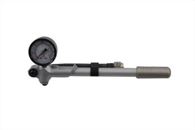 Manual Shock Pump Tool with Gauge - V-Twin Mfg.