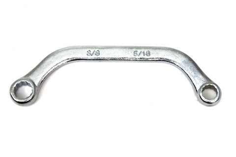 Chrome Socket  S  Wrench 5/16  and 3/8 - V-Twin Mfg.