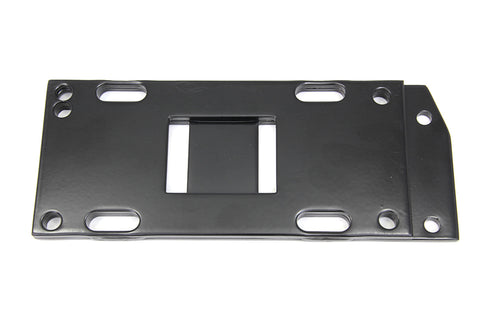 Black Transmission Mounting Plate - V-Twin Mfg.