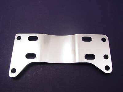 Chrome Transmission Mounting Plate - V-Twin Mfg.