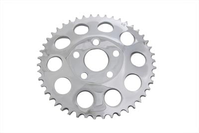 Rear Chrome 46 Tooth Sprocket - V-Twin Mfg.