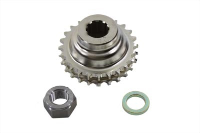 24 Tooth Engine Sprocket with Spline - V-Twin Mfg.