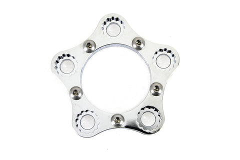 Rear Sprocket or Pulley Lock Ring Kit Chrome - V-Twin Mfg.