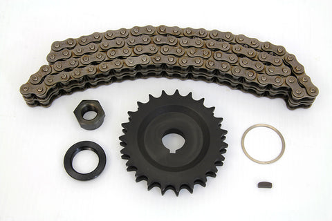 York 23 Tooth Sprocket and 82 Link Chain Kit - V-Twin Mfg.