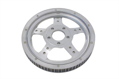 Rear Drive Pulley 68 Tooth Chrome - V-Twin Mfg.