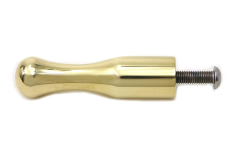 Brass Contour Shifter Peg - V-Twin Mfg.