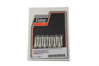 Cam Cover Screw Kit Cadmium - V-Twin Mfg.