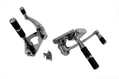 Forward Control Kit Extended Chrome - V-Twin Mfg.