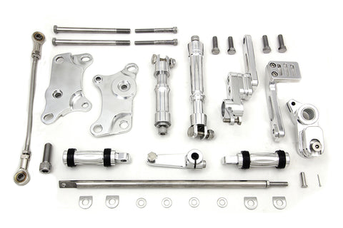 Billet Forward Control Kit Polished - V-Twin Mfg.
