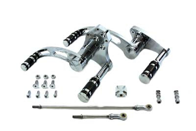 Billet Forward Control Kit Chrome - V-Twin Mfg.