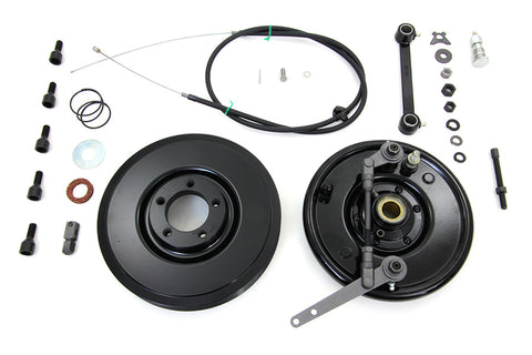 Backing Plate, Brake Drum, Anchor Arm and Cable Kit - V-Twin Mfg.