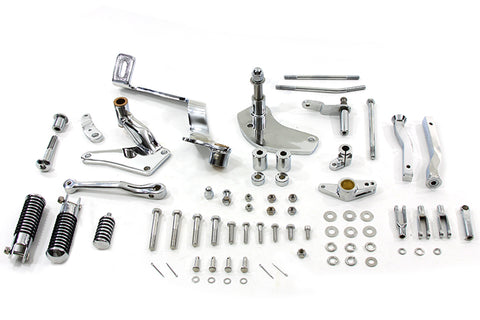 Chrome Forward Control Kit - V-Twin Mfg.